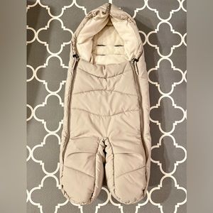 Stokke Fleeceee Lined Footmuff Beige